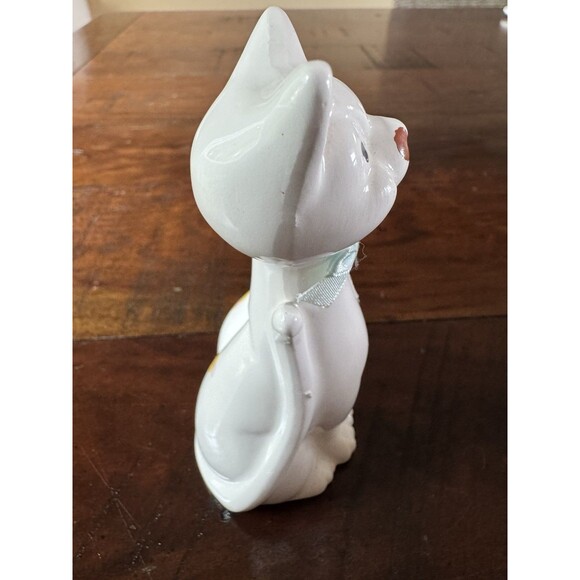 Vintage Shiah Yih Boy Girl Dog & Cat Figurines Wearing Ribbon‎ Bows - Picture 5 of 10